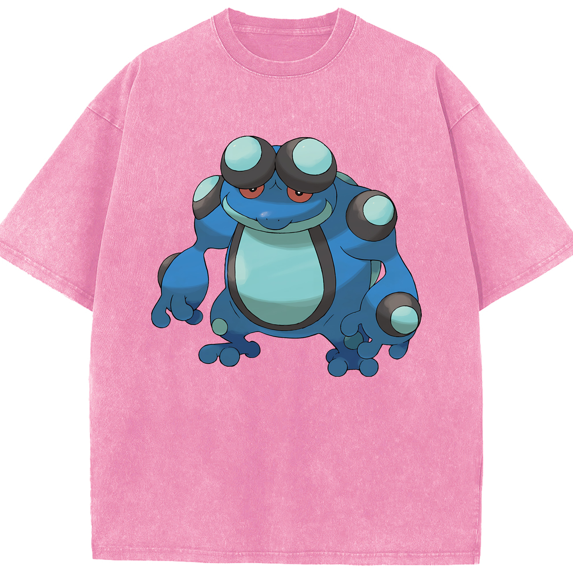 （画像用） ポケットモンスター Pokémon 綿100% ヴィンテージ風 半袖Tシャツ（フロントプリント）